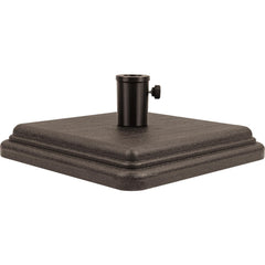 41 Pound Umbrella Base Designed to be Used with a Patio Table (Bronze)