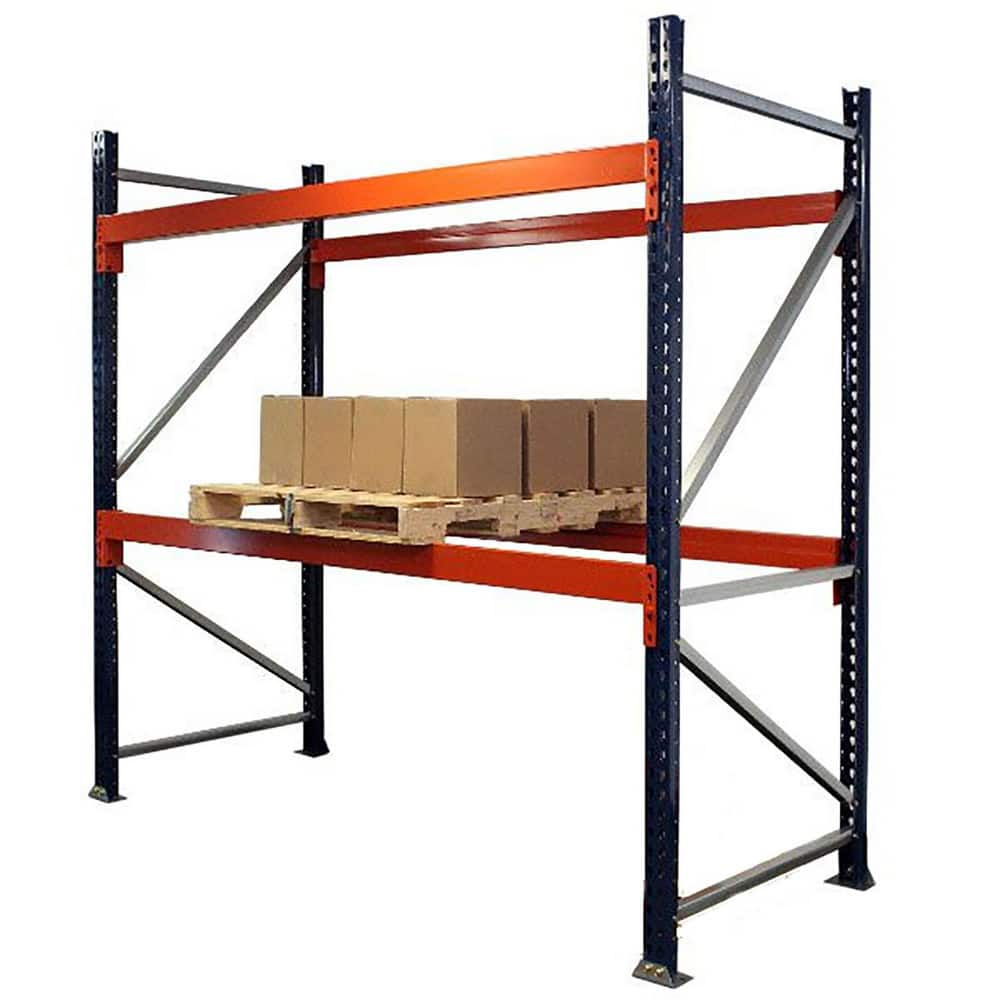 15 Gauge Steel Adjustable Shelving: 120″ Wide, 48″ Deep, 96″ High 2 Shelf, 5,610 lb Shelf Capacity