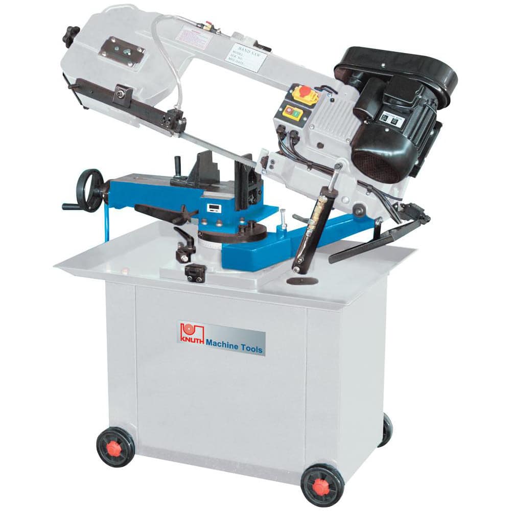 Horizontal Bandsaws; Machine Style: Manual; Drive Type: Geared Head; Rectangular Cutting Capacity - Horizontal At 90 Degrees: 8 x 8; Round Cutting Capacity - Horizontal at 90 Degrees: 8; Minimum Blade Speed: 79 FPM; Maximum Blade Speed: 269 FPM; Phase: 3;