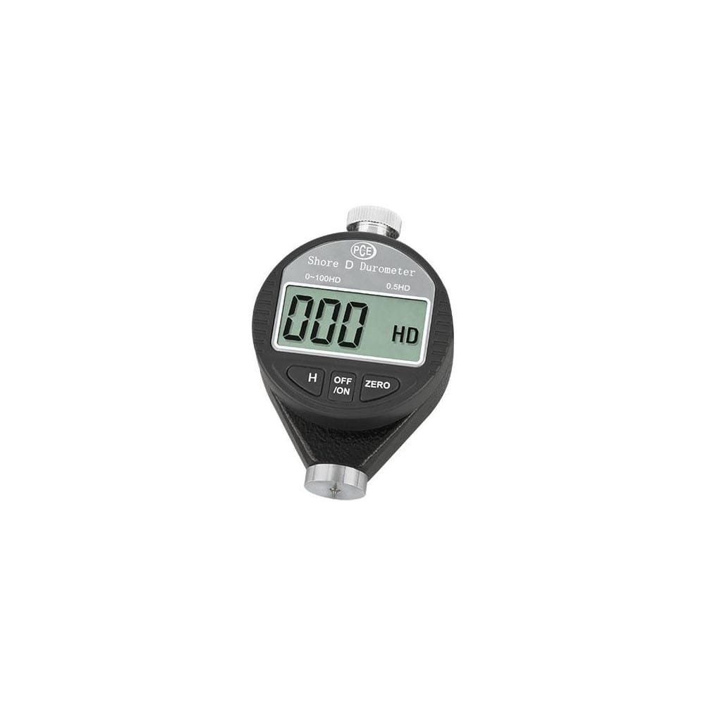 Bench Top Hardness Testers; Tester Type: Portable Electronic Hardness Tester; Scale Type: Shore D; Minimum Hardness: 0 Shore; Maximum Hardness: 100 Shore; Display Type: Digital; LCD; Resolution: 1.000; Indenter Type: Sharp Point