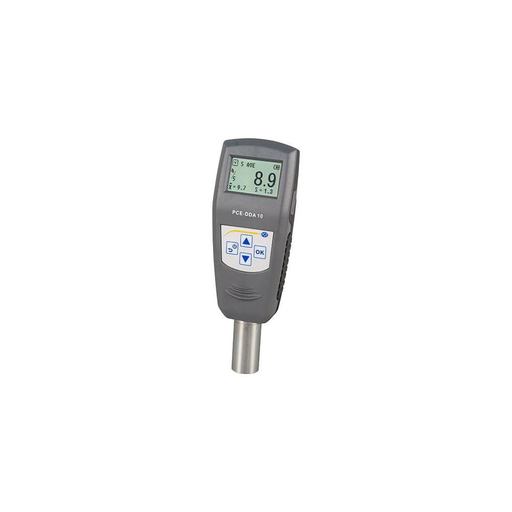 Bench Top Hardness Testers; Tester Type: Portable Electronic Hardness Tester; Scale Type: Shore A; Minimum Hardness: 0 Shore; Maximum Hardness: 100 Shore; Display Type: Digital; LCD; Resolution: 0.100; Indenter Type: Blunt Taper