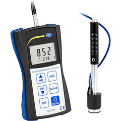 Bench Top Hardness Testers; Scale Type: Leeb HL; Rockwell B; Rockwell C; Vickers HV; Brinell HB; Shore D; Tester Type: Portable Electronic Hardness Tester; Minimum Hardness: 13.5 HRB; 20 HSD; 20 HB; 19.3 HRC; 80 HV; 200 HL; Maximum Hardness: 68 HRC; 900 H