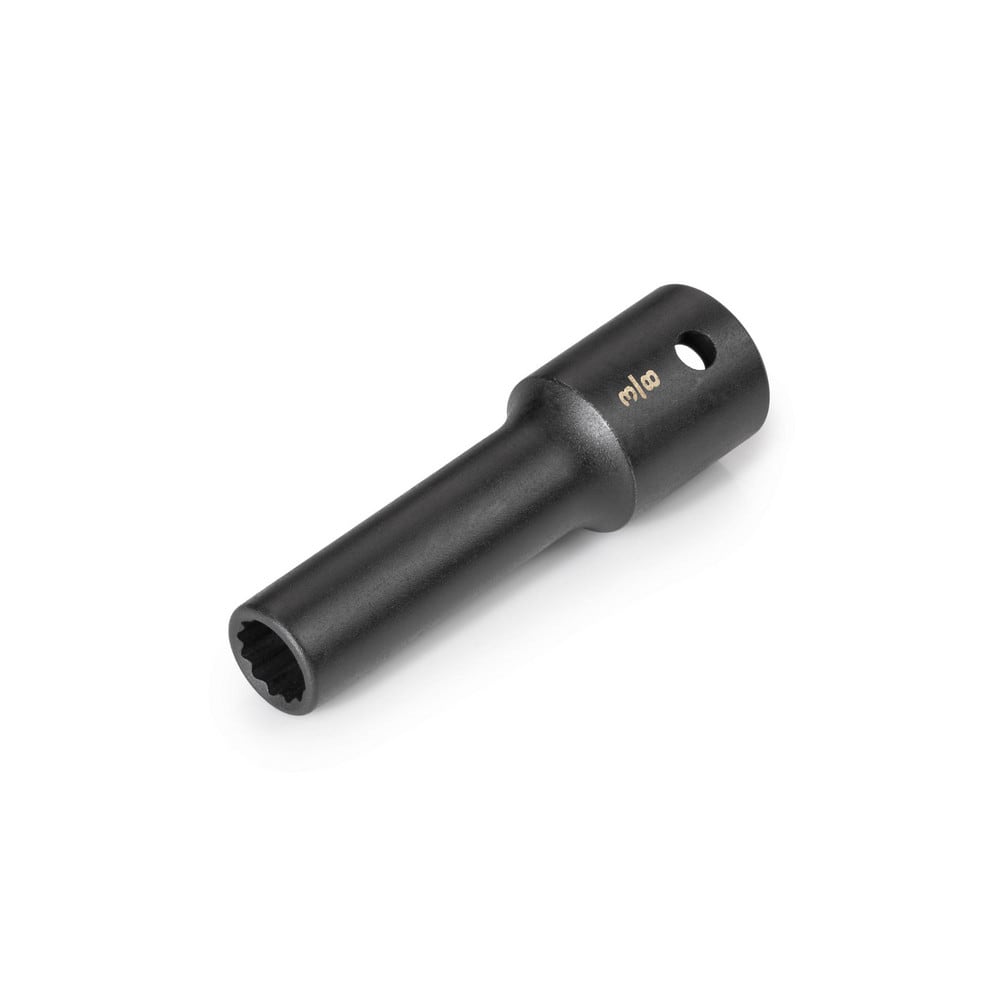 1/2 Inch Drive x 3/8 Inch Deep 12-Point Impact Socket