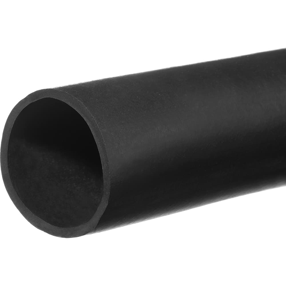 Buna-N Tube: 3/16″ ID, 5/16″ OD, Standard Roll 2' 25 Max psi, Black