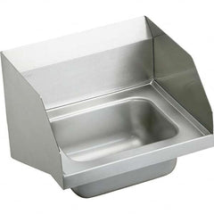 ELKAY - Stainless Steel Sinks Type: Hand Sink Outside Length: 16-3/4 (Inch) - USA Tool & Supply