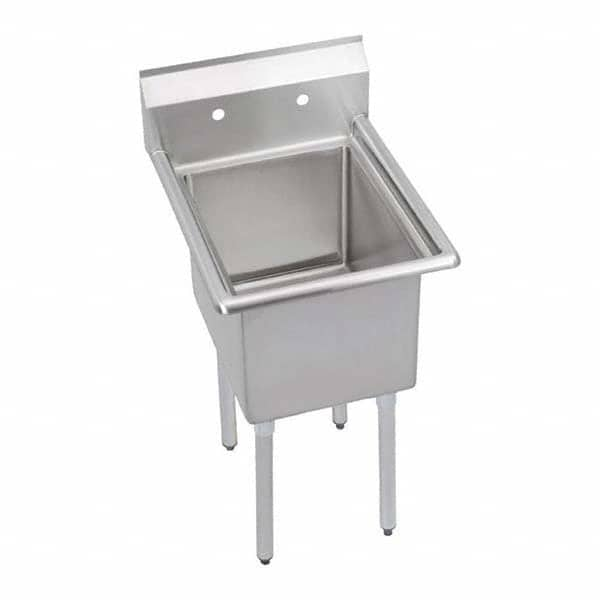 ELKAY - Stainless Steel Sinks Type: Scullery Sink Outside Length: 21 (Inch) - USA Tool & Supply