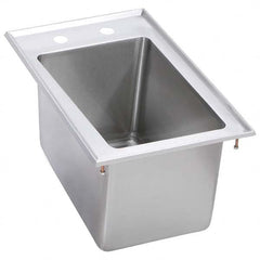 ELKAY - Stainless Steel Sinks Type: Drop In Sink Outside Length: 13-1/2 (Inch) - USA Tool & Supply