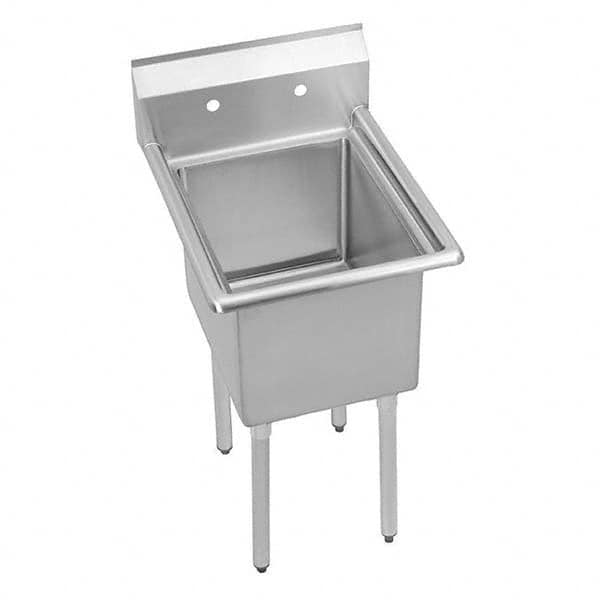 ELKAY - Stainless Steel Sinks Type: Scullery Sink Outside Length: 29 (Inch) - USA Tool & Supply