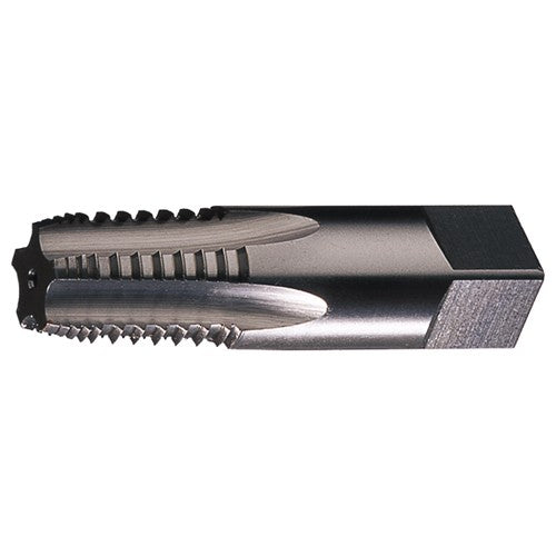 ‎1/4-18 NPT 5 Flute HSS Interrupted Thread Medium Hook Taper Taper Pipe Tap- Bright - Exact Industrial Supply