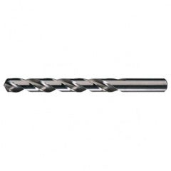 #19 RHS / RHC HSS 118 Degree Radial Point General Purpose Drill - Bright - USA Tool & Supply