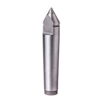 Half Dead Center Carbide Tipped MT1 T.I.R. 0.0002". - USA Tool & Supply