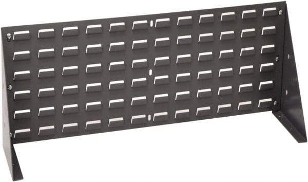 Quantum Storage - 125 Lb Capacity, 8" Deep x 36" Wide x 12" High, Static Dissipative Bench Rack - 1 Side - USA Tool & Supply