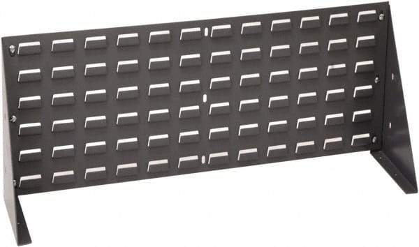 Quantum Storage - 125 Lb Capacity, 8" Deep x 36" Wide x 12" High, Steel Bench Rack - 1 Side - USA Tool & Supply
