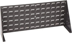 Quantum Storage - 125 Lb Capacity, 8" Deep x 36" Wide x 12" High, Steel Bench Rack - 1 Side - USA Tool & Supply