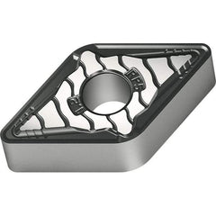 Walter - DNMG442 RP5 Grade WKK20S Carbide Turning Insert - TiCN/Al2O3/TiCN Finish, 55° Diamond, 1/2" Inscr Circle, 1/4" Thick, 1/32" Corner Radius - USA Tool & Supply