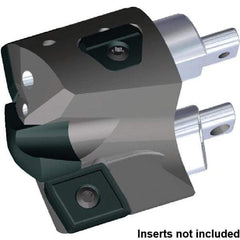 Kennametal - Series KSEM Plus, Head Connection FDS36, 37.5mm Max Diam Interchangeable Pilot Drill Head - KSEMP1500HPGM Pilot Drill, 15mm Pilot Drill Diam, 3 Nonpilot Inserts, 25mm Head Length - USA Tool & Supply