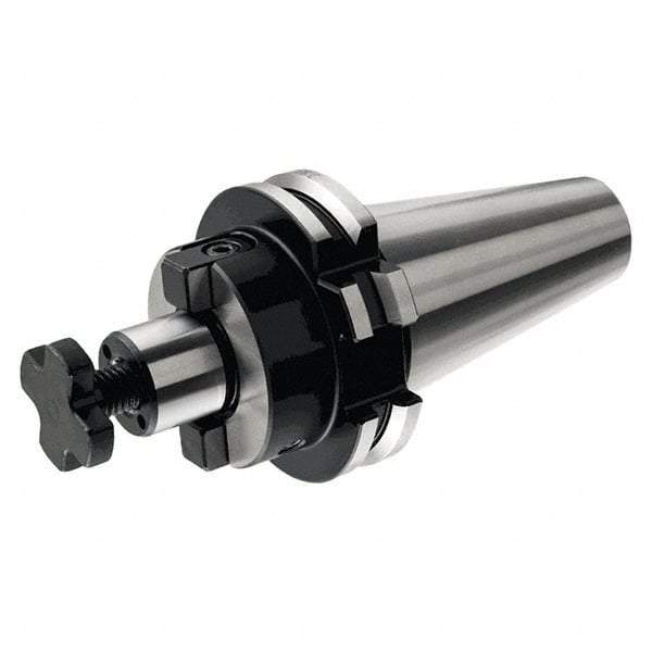 Iscar - DIN69871-50 Taper Shank 32mm Pilot Diam Shell Mill Holder - 370mm Flange to Nose End Projection, 78mm Nose Diam, Through-Spindle & DIN Flange Coolant - Exact Industrial Supply