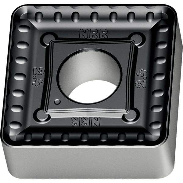 Walter - SNMM856 NRR Grade WPP20S Carbide Turning Insert - TiCN/Al2O3/TiN Finish, 90° Square, 1" Inscr Circle, 5/16" Thick, 3/32" Corner Radius - USA Tool & Supply