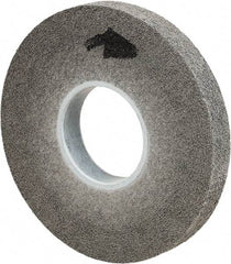 3M - 8" Diam, 1" Face Width, 3" Center Hole, Fine Grade, Silicon Carbide Deburring Wheel - Convolute, Soft Density 9 Grade, 4,500 RPM - USA Tool & Supply