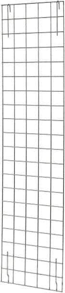 Quantum Storage - 16" Wide, Open Shelving Accessory/Component - Chrome, Chrome Finish, 73" Long, Use with Wire Shelving Units - USA Tool & Supply
