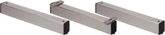 Quantum Storage - 2" Wide, Open Shelving Accessory/Component - Aluminum, Anodized Aluminum Finish, 24" Long, Use with Wire Shelving Units - USA Tool & Supply