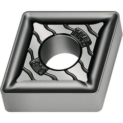 Walter - CNMG644 MK5 Grade WKK10S Carbide Turning Insert - TiCN/Al2O3/TiCN Finish, 80° Diamond, 3/4" Inscr Circle, 1/4" Thick, 1/16" Corner Radius - USA Tool & Supply