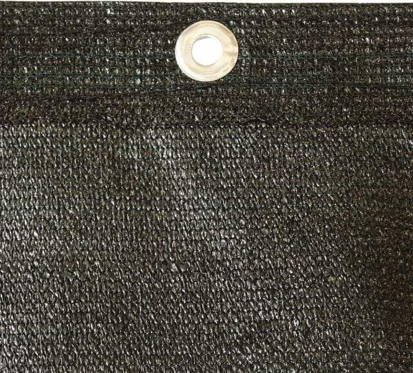 Tenax - Woven Polypropylene Privacy Screen - Black - USA Tool & Supply