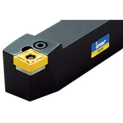 Iscar - PCBN, Right Hand Cut, 25mm Shank Height x 25mm Shank Width, Negative Rake Indexable Turning Toolholder - 150mm OAL, CN.. Insert Compatibility, Series Isoturn - USA Tool & Supply