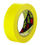 List 301+ 1490mm x 55m Masking Tape - Yellow - USA Tool & Supply