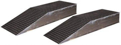 Vestil - 72" Long x 24" Wide x 12" High, Aluminum Truck Wheel Riser - 24,000 Lb Load Limit - USA Tool & Supply