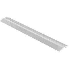 Vestil - 48" Long x 7" Wide x 1-1/8" High, Aluminum Hose & Cable Ramp - 2-1/2 Inch Long x 3/4 Inch High Hose and Cable Cavity - USA Tool & Supply