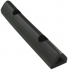 Vestil - 24 Inch Long x 2 Inch Wide x 1-3/4 Inch High Extruded Half-Oval Fender Bumper - 24 Inch Long x 2 Inch Wide x 1-3/4 Inch High Extruded Half-Oval Fender Bumper - USA Tool & Supply