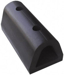 Vestil - 24 Inch Long x 6 Inch Wide x 6 Inch High Extruded Half-Oval Fender Bumper - 24 Inch Long x 6 Inch Wide x 6 Inch High Extruded Half-Oval Fender Bumper - USA Tool & Supply
