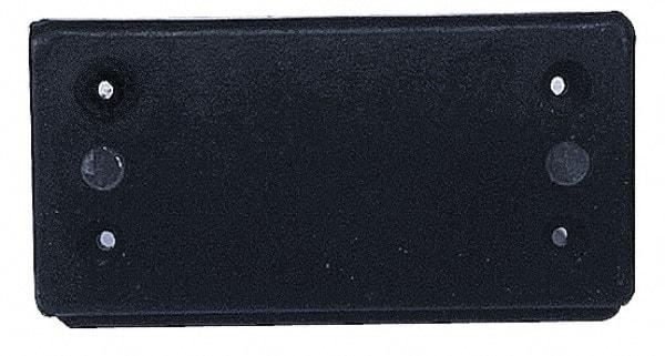 Vestil - 5 Inch Wide x 16 Inch High x 2 Inch Projection Molded Rubber Bumper - 5 Inch Wide x 16 Inch High x 2 Inch Projection Molded Rubber Bumper - USA Tool & Supply