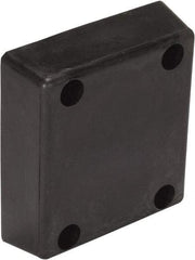 Vestil - 13 Inch Wide x 12 Inch High x 4 Inch Projection Molded Rubber Bumper - 13 Inch Wide x 12 Inch High x 4 Inch Projection Molded Rubber Bumper - USA Tool & Supply
