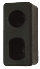Vestil - 6-1/2 Inch Long x 3-1/4 Inch Wide x 3-1/2 Inch High Dock Bumper - 6-1/2 Inch Long x 3-1/4 Inch Wide x 3-1/2 Inch High Dock Bumper - USA Tool & Supply