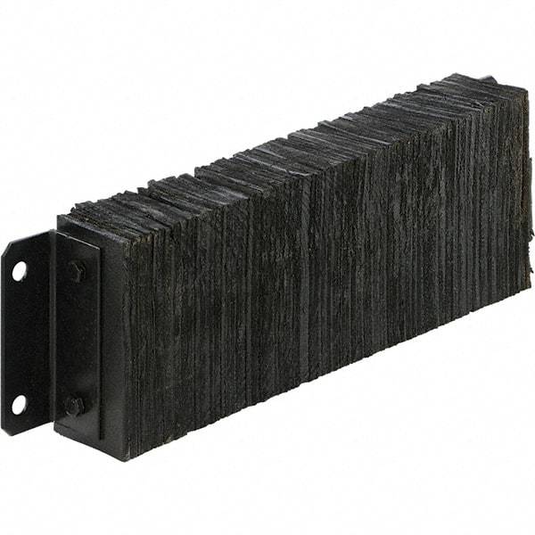 Vestil - 30 Inch Wide x 10 Inch High x 4 Inch Projection Laminated Dock Bumper - 30 Inch Wide x 10 Inch High x 4 Inch Projection Laminated Dock Bumper - USA Tool & Supply