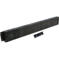 Vestil - 96 Inch Wide x 12 Inch High x 4 Inch Projection Laminated Dock Bumper - 96 Inch Wide x 12 Inch High x 4 Inch Projection Laminated Dock Bumper - USA Tool & Supply