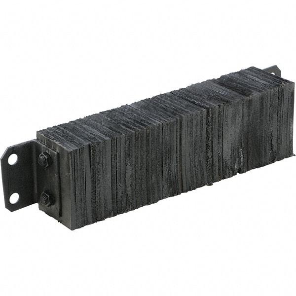 Vestil - 24 Inch Wide x 6 Inch High x 4 Inch Projection Laminated Dock Bumper - 24 Inch Wide x 6 Inch High x 4 Inch Projection Laminated Dock Bumper - USA Tool & Supply