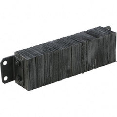 Vestil - 24 Inch Wide x 6 Inch High x 4 Inch Projection Laminated Dock Bumper - 24 Inch Wide x 6 Inch High x 4 Inch Projection Laminated Dock Bumper - USA Tool & Supply