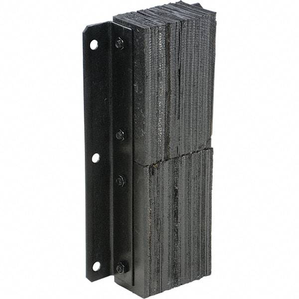 Vestil - 11 Inch Wide x 24 Inch High x 4 Inch Projection Laminated Dock Bumper - 11 Inch Wide x 24 Inch High x 4 Inch Projection Laminated Dock Bumper - USA Tool & Supply