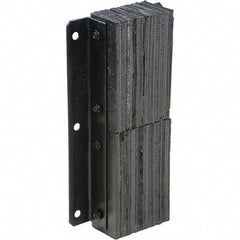 Vestil - 11 Inch Wide x 24 Inch High x 4 Inch Projection Laminated Dock Bumper - 11 Inch Wide x 24 Inch High x 4 Inch Projection Laminated Dock Bumper - USA Tool & Supply