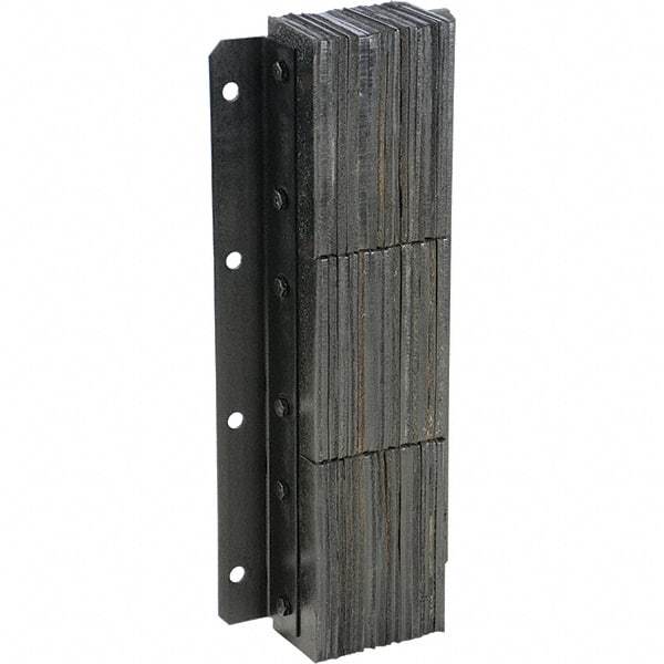 Vestil - 11 Inch Wide x 30 Inch High x 4 Inch Projection Laminated Dock Bumper - 11 Inch Wide x 30 Inch High x 4 Inch Projection Laminated Dock Bumper - USA Tool & Supply