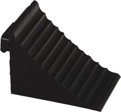 Vestil - 7-1/4" Wide x 7-1/2" High x 11" Deep, Rubber Wheel Chock - USA Tool & Supply