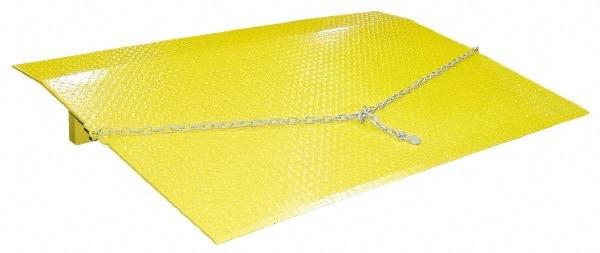 Vestil - 7,300 Lb Steel Dock Plate - 36" Long x 48" Wide x 5" High - USA Tool & Supply