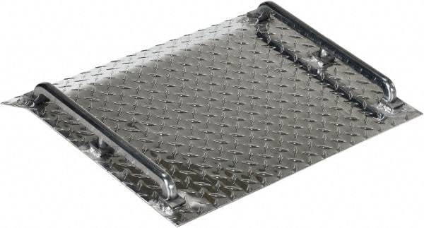Vestil - 500 Lb Aluminum Dock Plate - 18" Long x 24" Wide x 9" High - USA Tool & Supply
