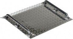 Vestil - 500 Lb Aluminum Dock Plate - 18" Long x 30" Wide x 9" High - USA Tool & Supply
