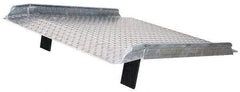 Vestil - 800 Lb Aluminum Dock Board - 36" Long x 30" Wide x 5" High - USA Tool & Supply