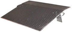 Vestil - 1,800 Lb Aluminum Dock Plate - 36" Long x 30" Wide x 5" High - USA Tool & Supply