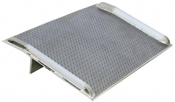 Vestil - 11,000 Lb Aluminum Dock Board - 54" Long x 60" Wide x 8-1/2" High - USA Tool & Supply